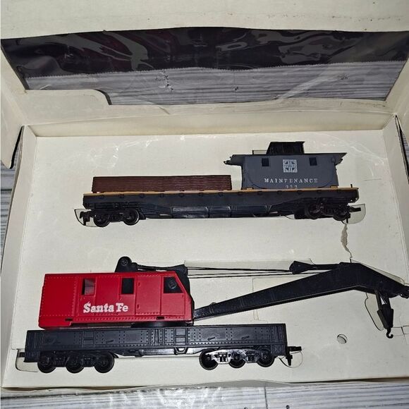 Tyco #932 HO Scale Operating Crane Car With Boom Tender Collectible Train Cars - Picture 8 of 9